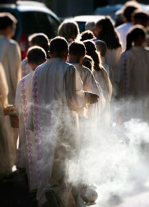 incense and servers