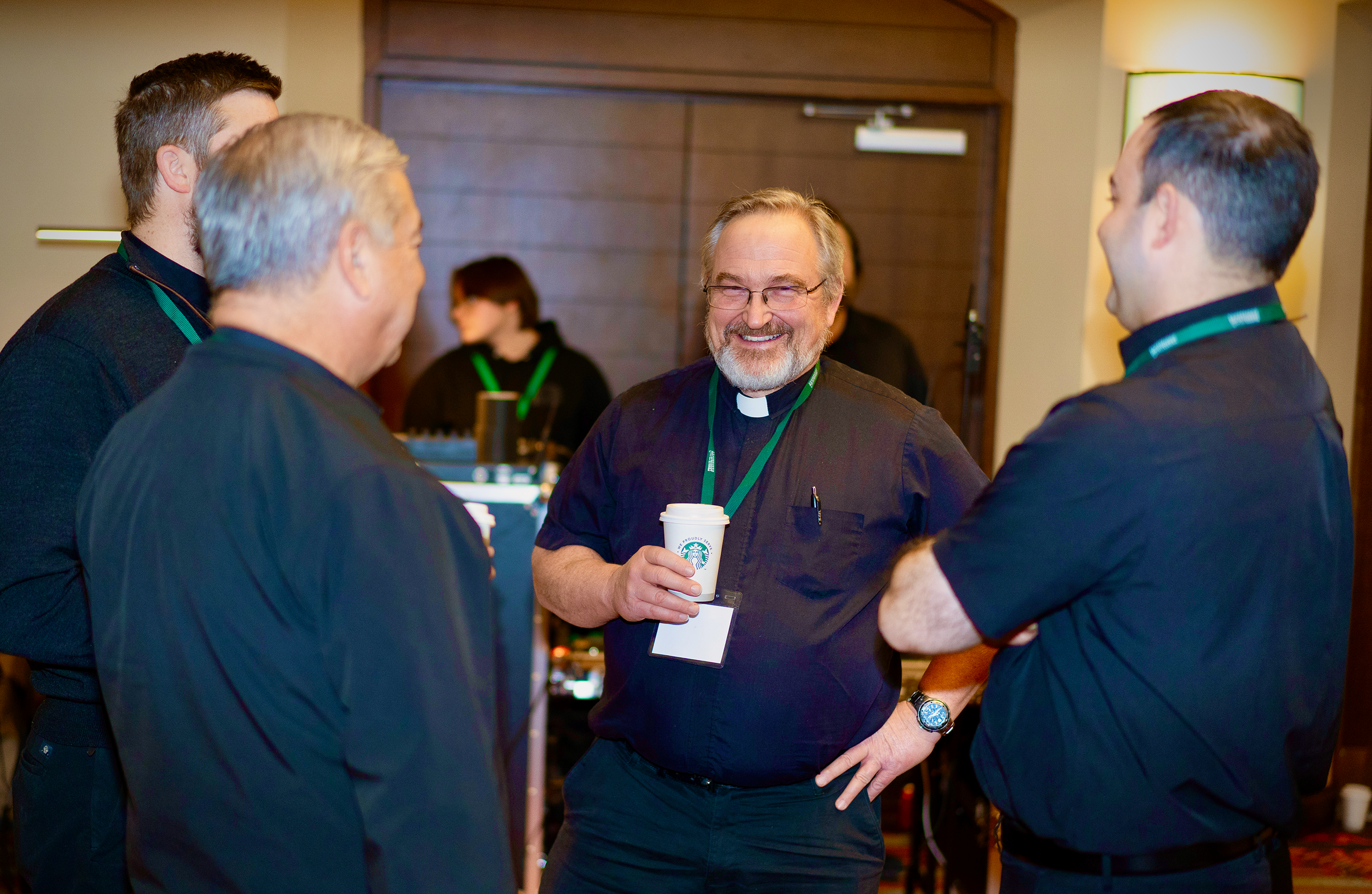 priests at conference